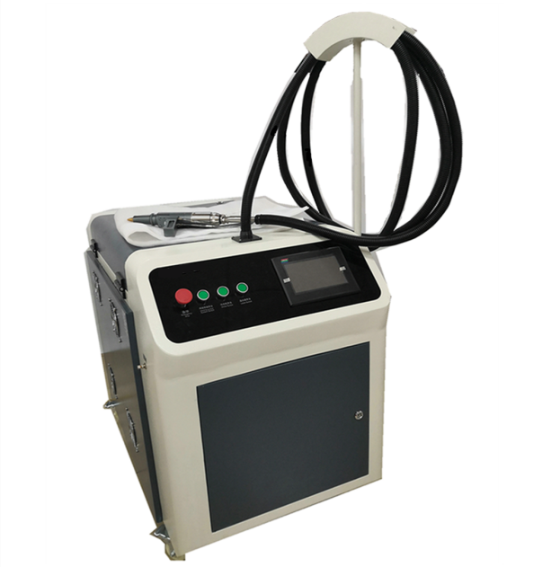 Hand held optical fiber welding machine